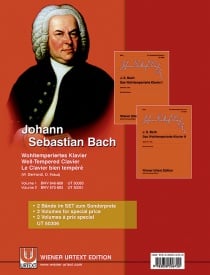 Bach: The Well-Tempered Clavier Books 1 & 2 for Piano published by Wiener Urtext